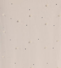 Milena Faux Pearl Mesh High Slit Mermaid Dress