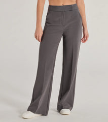 Casually Sleek Woven Trouser Pants