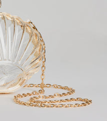 Mystical Mermaid Clear Shell Bag