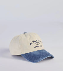 Pickleball Social Club Baseball Cap