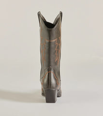 Country Girl Era Block Heel Western Boots