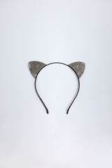 Cat Ears Headband in Black