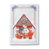 Fuecoco Pokémon Holiday Throw Blanket