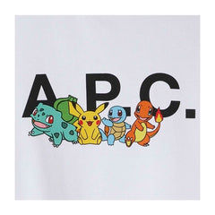 Pokémon × A.P.C.: White The Crew Sweatshirt - Women