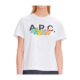 Pokémon × A.P.C.: White The Crew T-Shirt - Women