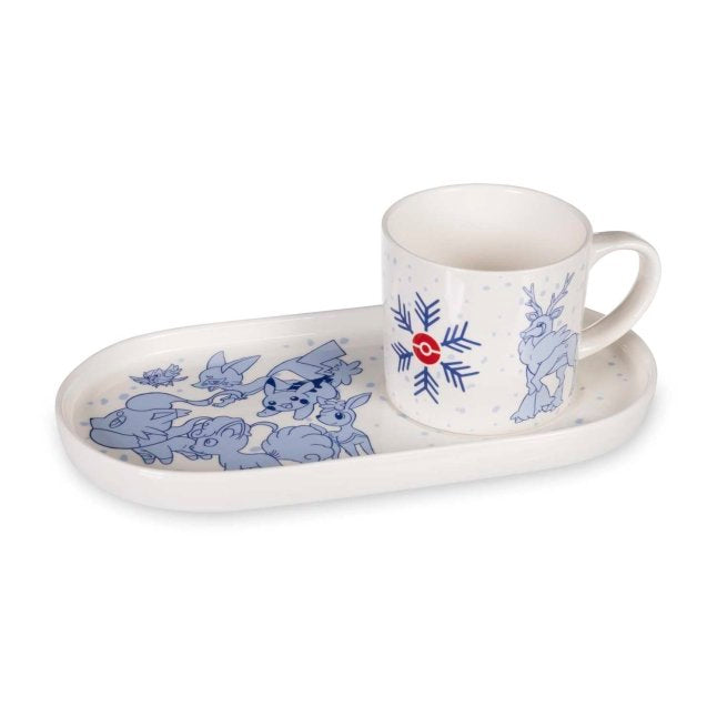 Pokémon Winter Woodland Mug & Snack Plate Set (2-Piece)