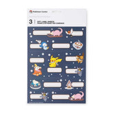Pokémon Holiday Gift Labels (3 Sheets)
