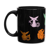 Eevee Evolutions Black Mug (11 oz.)