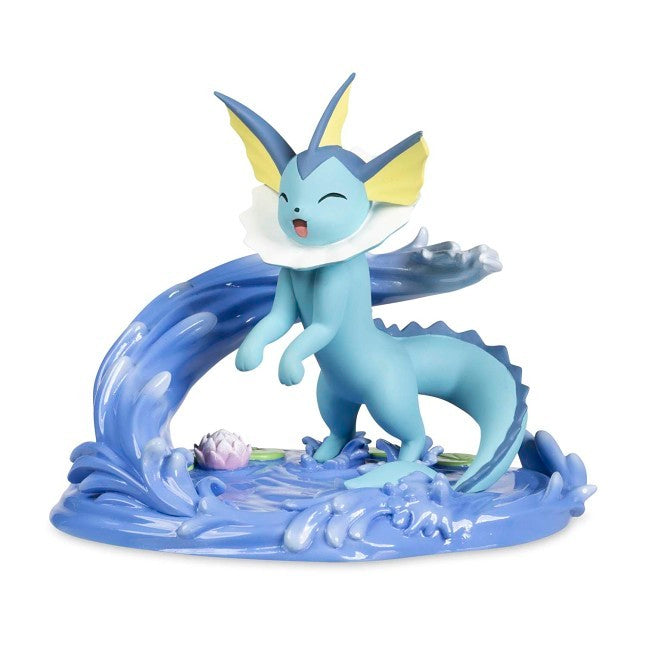Playful Splashes with Vaporeon Evolving Personalities Figure