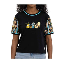 Eevee Evolutions: Eevee & Friends Crew Neck T-Shirt - Women