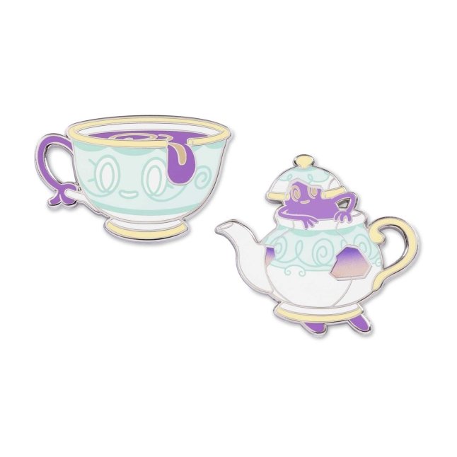 Sinistea & Polteageist Pokémon Pins (2-Pack)
