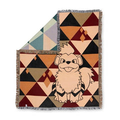 Growlithe Pokémon Home Accents Jacquard Throw Blanket