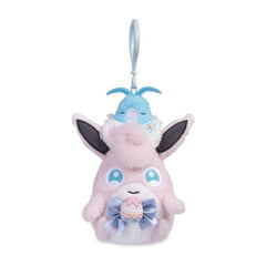 Wigglytuff Fancy Spring Plush Key Chain
