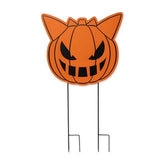 Pumpkin Gengar Pokémon Halloween Metal Yard Sign