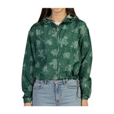 Peaceful Forest Pokémon Lounge Lightweight Hooded Crop Jacket - Women