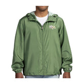 Rowlet Pokémon Lounge Green Lightweight Hooded Jacket - Adult