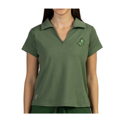 Celebi Pokémon Lounge Green Casual Polo Shirt - Women