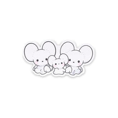 Tandemaus Stickers (3-Pack)