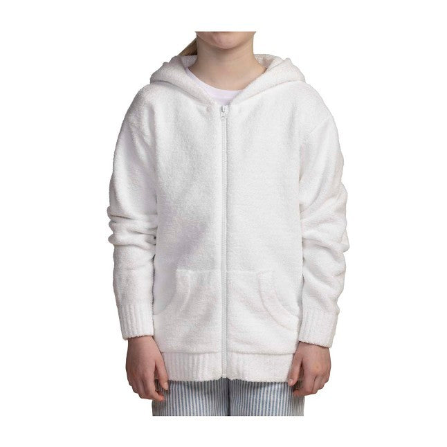 Maushold Household White Zip-Up Hoodie - Youth