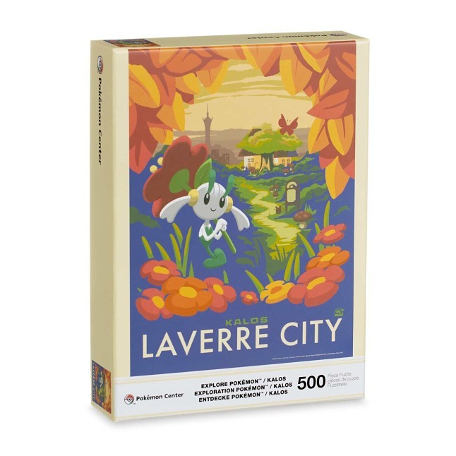 Kalos Explore Pokémon Puzzle (500 Pieces)
