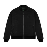 Pokémon × Dolly Noire: Rayquaza Pattern Black Bomber Jacket - Adult