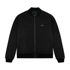 Pokémon × Dolly Noire: Rayquaza Pattern Black Bomber Jacket - Adult