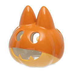 Pumpkin Munchlax Ceramic Tea Light Holder