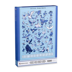 Pokémon Researcher: Avian Pokémon Puzzle (1,000 Pieces)