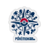 Pokémon Fossil Museum: Compass Logo Magnet
