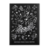 Pokémon TCG: Pikachu Comic-Style Attack Card Sleeves (65 Sleeves)