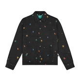 Pokémon × Dolly Noire: Pixel First Partner Pokémon Loose Denim Jacket - Adult