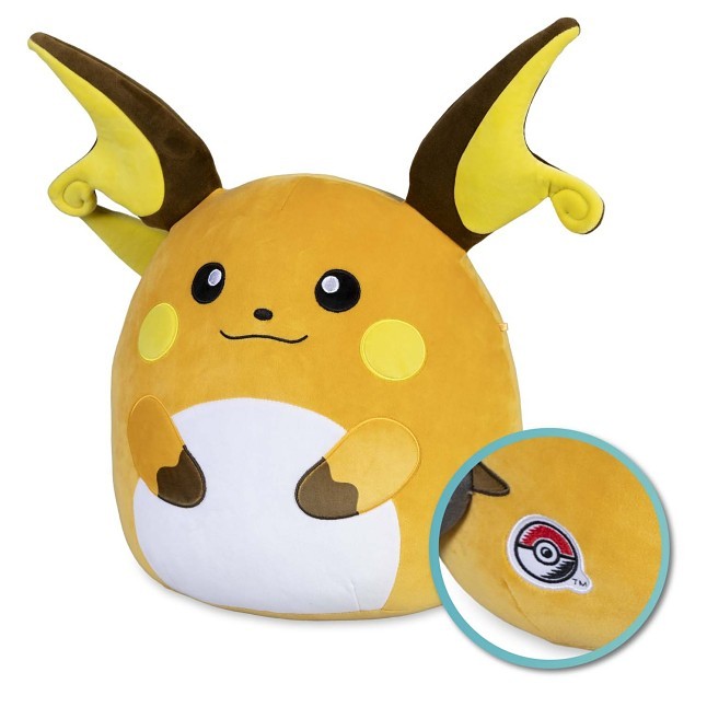 Raichu Squishmallows Plush - 12 In.
