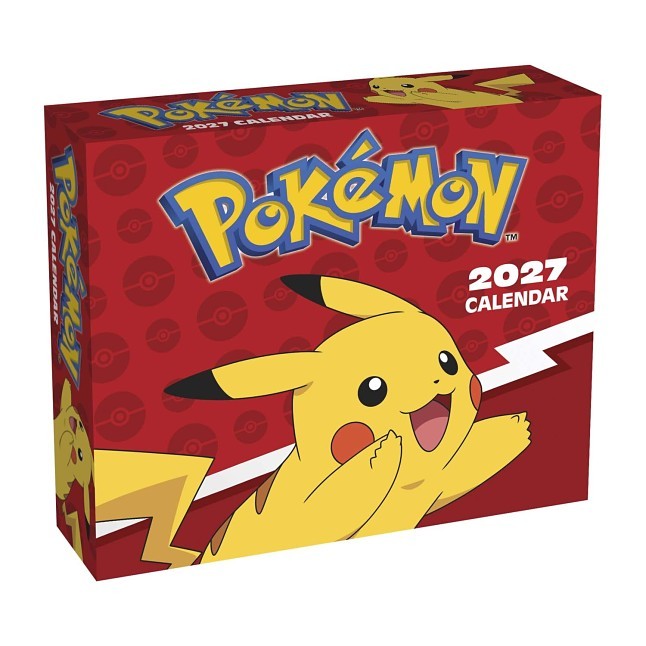 Pokémon 2027 Day-to-Day Calendar