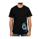 Gyarados Thrash Black Relaxed Fit Crew Neck T-Shirt - Men