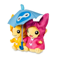 Paired Pikachu Celebrations: Umbrella for Two Pikachu Poké Plush - 9 In.