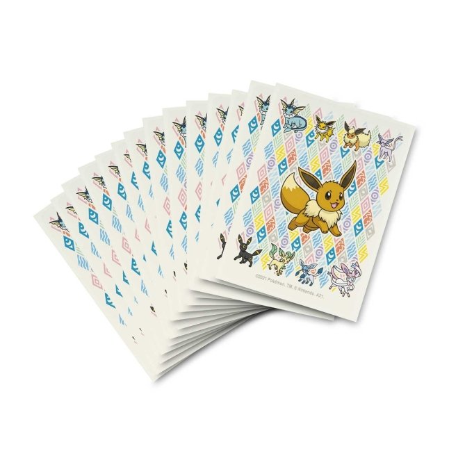 Pokémon TCG: Eevee Prismatic Card Sleeves (65 Sleeves)