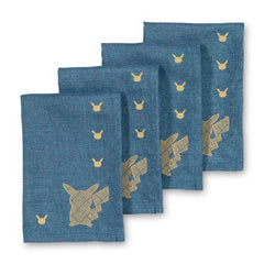 Pokémon Winter Wonders Blue Cloth Napkins (4-Pack)