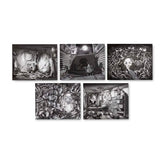 Pokémon Center × Vic Lee: Pokémon Scary Stories Posters (5-Pack)