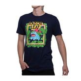Venusaur Pokémon Greatest Hits Navy Relaxed Fit Crew Neck T-Shirt - Adult
