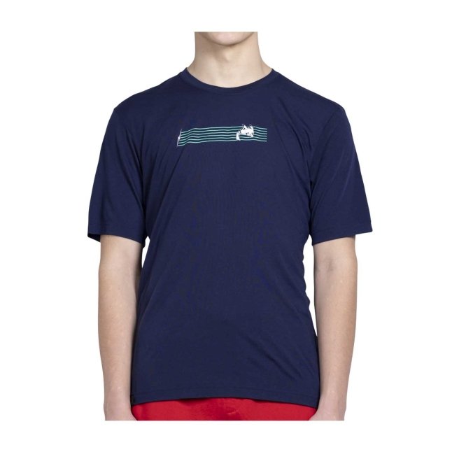 Pikachu Pokémon Active Navy Performance T-Shirt - Men