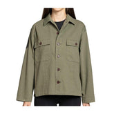 Pikachu, Shiinotic & Friends Pokémon Nature: Fall Green Utility Jacket - Women