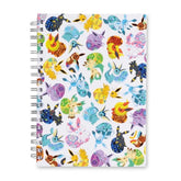Eevee Essences Spiral Notebook (200 Pages)
