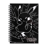 Pikachu Comic-Style Spiral Notebook (200 Pages)
