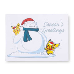 Together for the Holidays Pokémon Pin & Greeting Card