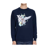 N Pokémon Trainers Midnight Navy French Terry Crew Neck Sweatshirt - Adult