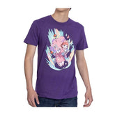 Pokémon Center Lady Pokémon Trainers Purple Relaxed Fit Crew Neck T-Shirt - Adult