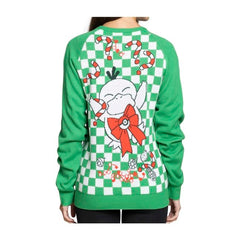 Psyduck Holiday Green Knit Sweater - Adult