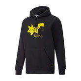 PUMA × Pokémon: Pikachu Puma Black Fleece Pullover Hoodie - Adult