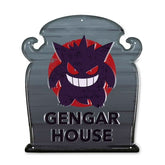 Haunted Pokémon Village: Gengar House Metal Sign