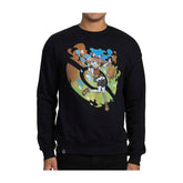 May Pokémon Trainers Black Oversize Drop-Shoulder Crew Neck Sweatshirt - Adult